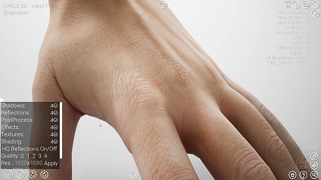 HAELE 3D - Hand Poses Pro - Drawing References