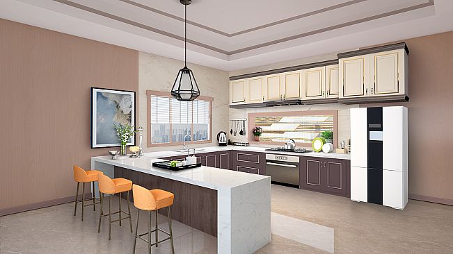 Home Designer Makeover Blast - Sheila's Modern Kitchen