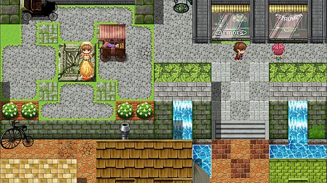 RPG Maker MZ - City Exterior Tileset