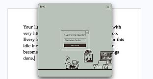 Little Writer Desktop Companion