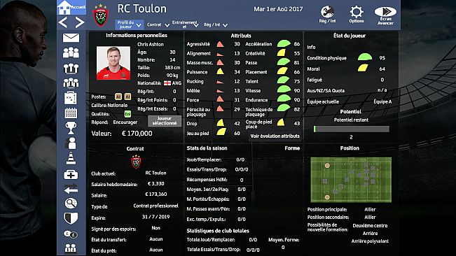 RUTM 2017 - Season 2017/18 Update