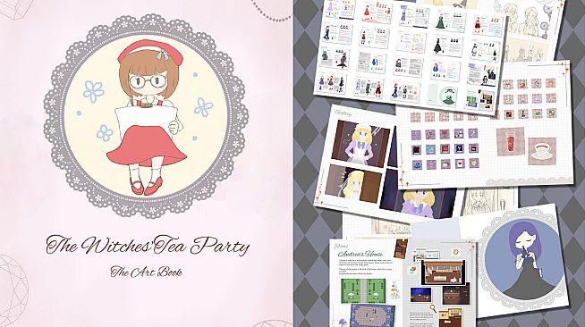 The Witches' Tea Party Art Book