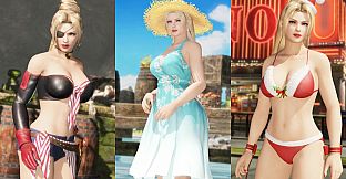 DOA6 Character Rachel + Debut Costume Set