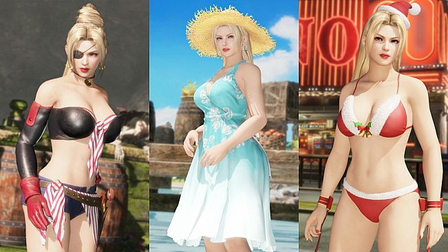 DOA6 Character Rachel + Debut Costume Set