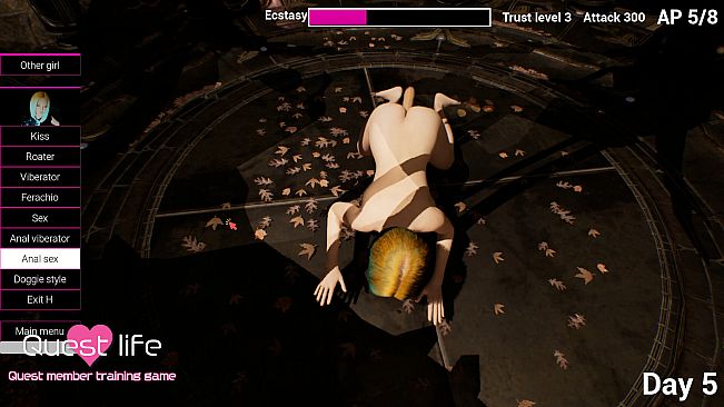 Quest Party Life - Kumiko and Doggie style pack.