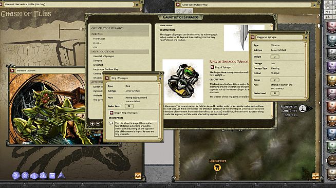 Fantasy Grounds - Gauntlet of Spiragos (PFRPG)