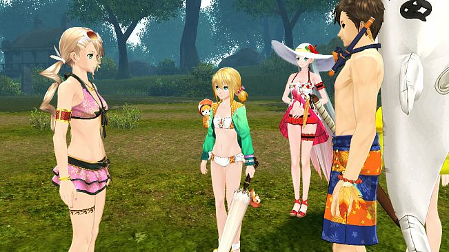 Tales of Zestiria - Seaside Resort Costumes Set