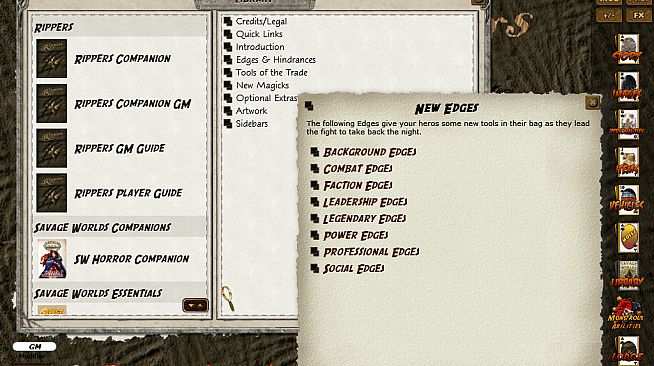 Fantasy Grounds - Rippers Companion (Savage Worlds)