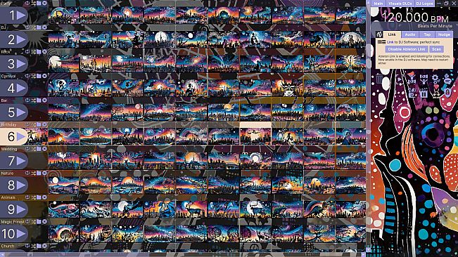 AI-VJ - Urban Mosaic 4k Visuals