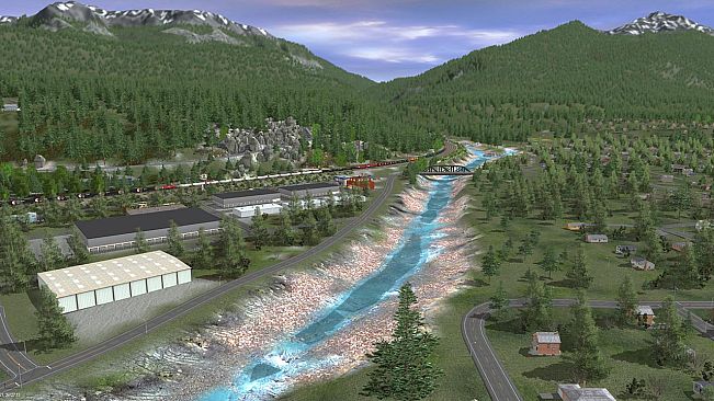 Trainz Route: Canadian Rocky Mountains - Columbia River Basin