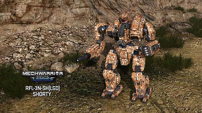 MechWarrior Online - Shorty and Lizzie Legendary Mech Pack