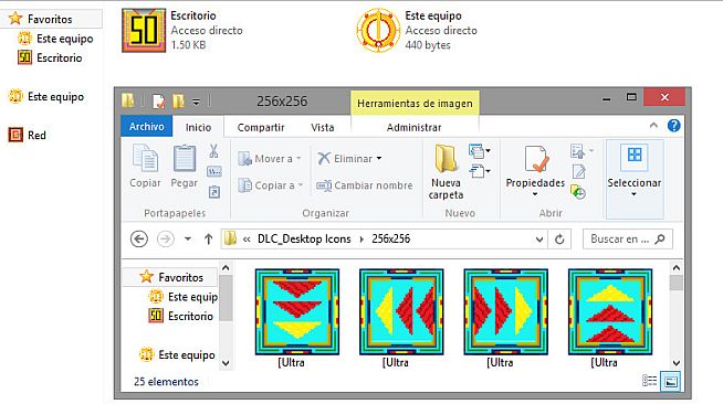 Desktop Icons [Intergalactic Traveler: The Omega Sector]