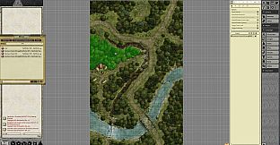 Fantasy Grounds - Pathfinder RPG - Pathfinder Flip-Mat: Enormous Forest