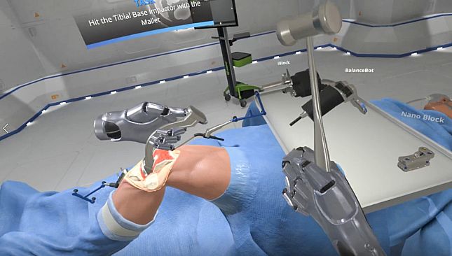 Ghost Productions: Wraith VR Total Knee Replacement Surgery Simulation