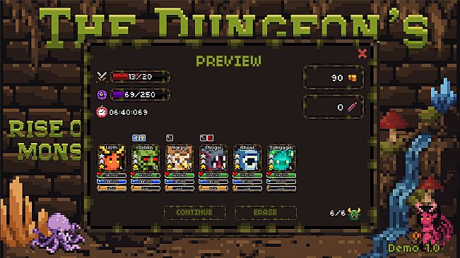The Dungeon's Guardian: Rise of the monsters