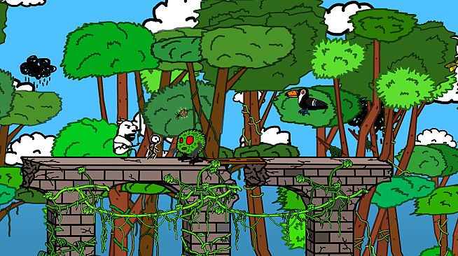 Polar Bear Riding A Ninja