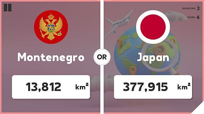 Which Country Is Larger?