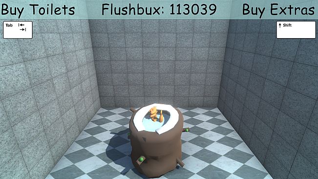 Toilet Flushing Simulator