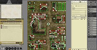 Fantasy Grounds - Pathfinder RPG - Pathfinder Flip-Mat: Ghost Towns