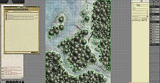 Fantasy Grounds - Pathfinder RPG - Pathfinder Flip-Mat - Winter Forest