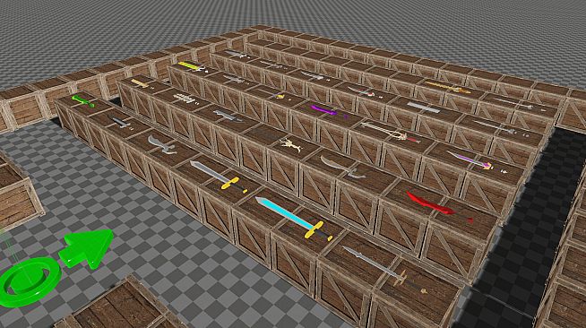 GameGuru MAX Low Poly Gift Kit - Swordmasters Arsenal