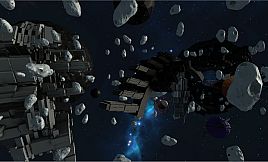 VR Spaceship Battle