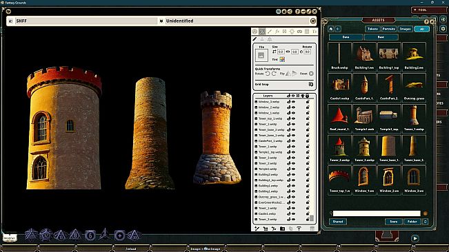 Fantasy Grounds - FG Immersive Strongholds Map Pack