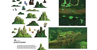 The Wandering Village: Artbook, Wallpapers and Goodies Pack