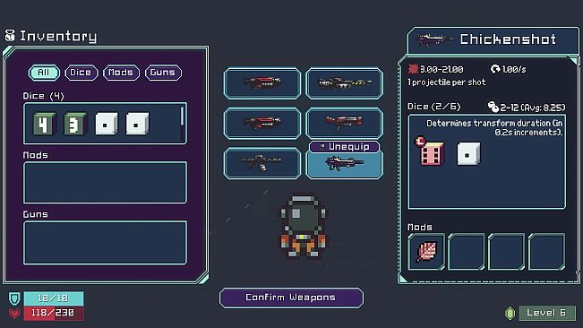 Dice Gun Commando