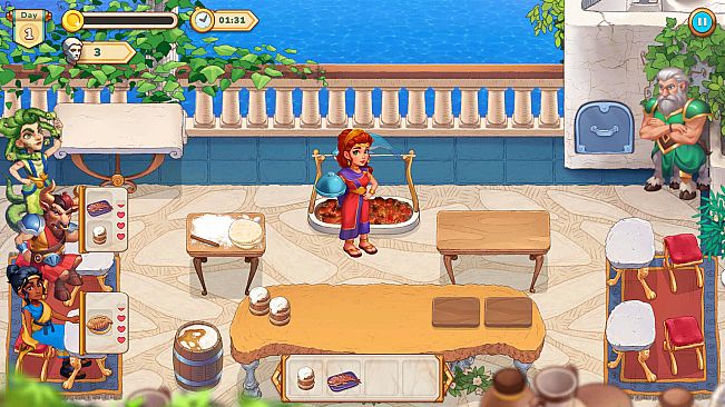 Greek Kitchen Frenzy: Dionysus