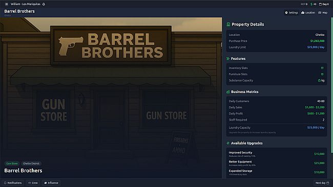 EmpireX - Business, Real Estate and Crime Simulator