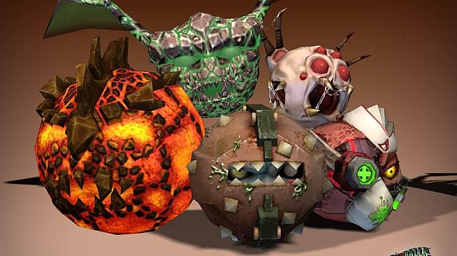 Madballs Scorched Evolution Skin Rollup