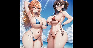 Senpai Puzzle: Waifu Summer - Yuri Waifus