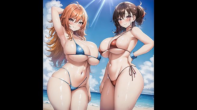 Senpai Puzzle: Waifu Summer - Yuri Waifus