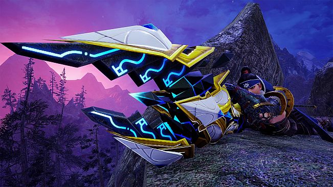 Monster Hunter Rise - "Lost Code: Jura" Hunter layered weapon (Heavy Bowgun)