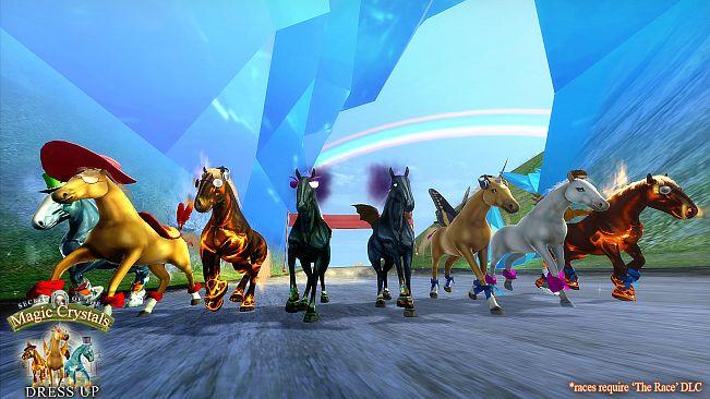 Secret of the Magic Crystals - Dress Up