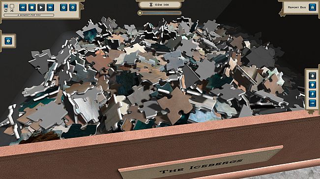 Masters of Puzzle - The Icebergs by F. E. Church