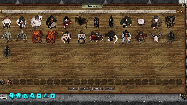 Fantasy Grounds - Darkwoulfe's Token Pack Volume 11