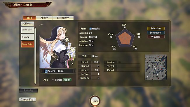 RTK14: Nijisanji VTubers: "Kuzuha, Sister Claire, and Debidebi Debiru" Collaboration Officer Data