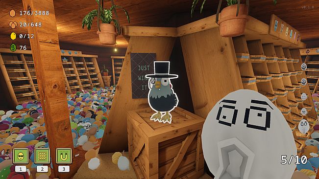 Tidy Up Me Eggs!