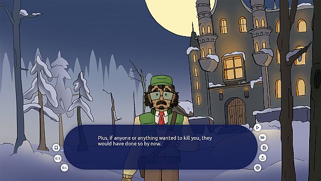 Panicked and Surrounded by Hot Vampires