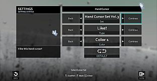 D4: Hand Cursor Set　Vol.3