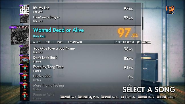Rocksmith 2014 – Bon Jovi - “Wanted Dead Or Alive”