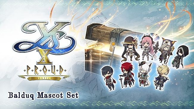 Ys X: Proud Nordics - Balduq Mascot Set