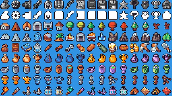 RPG Maker MZ - Raven Fantasy Icons - 7000+