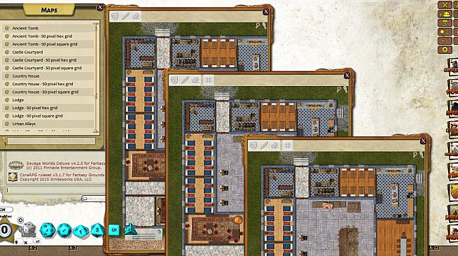 Fantasy Grounds - Rippers Resurrected Map Pack (Savage Worlds)