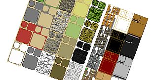 RPG Maker MV - Pixel Pack 1 Characters - Faces - Tilesets