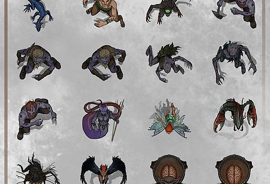 Fantasy Grounds - Top-Down Tokens - More Monsters 2