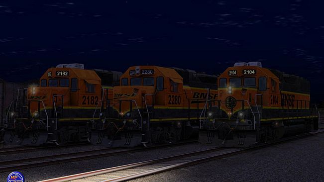 Trainz 2022 DLC - BNSF GP38-2 Pumpkins (2 Pack)