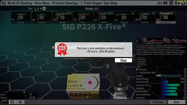 World of Shooting: Lifetime Shooting Club Member